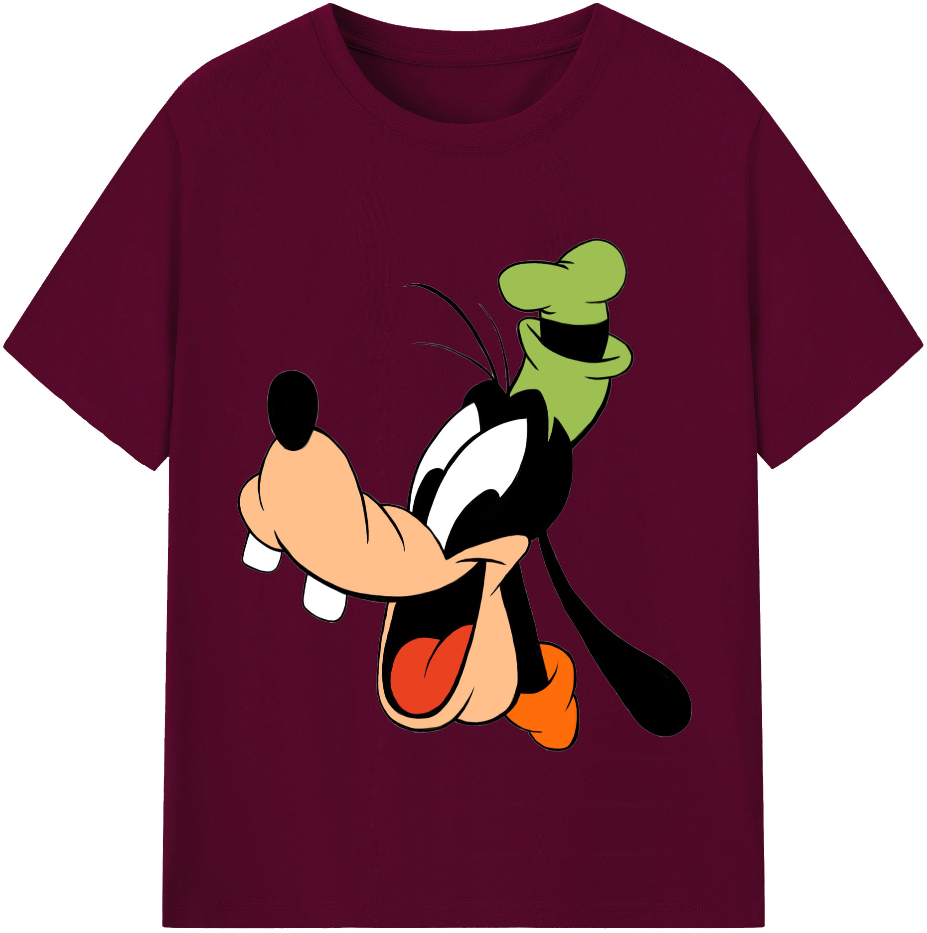 （画像用） ミッキーマウス Mickey Mouse レディースカジュアルプリントTシャツ（綿100％）